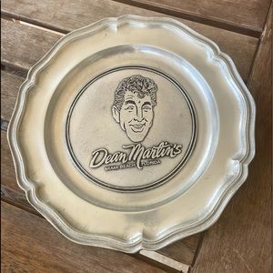 Vintage 1960s Dean Martin’s restaurant plate